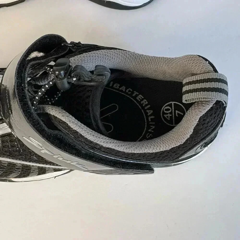 Spiuk Shoes Spinning Motiv‎ Black And Silver Sneakers Size 40/7